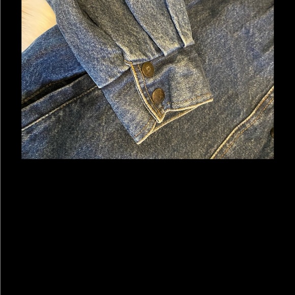 GUC VINTAGE 1986 SERGIO VALENTE DEADSTOCK DENIM JACKET. ELASTIC WASTE. - Picture 4 of 8